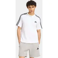 Adidas T-shirt à Manches Courtes Essentials 3 Stripes Single Jersey Left Chest Branded