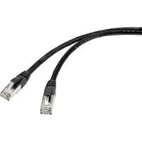 Renkforce RF-4538210 Netzwerkkabel Schwarz 50 m Cat6a S/FTP (S-STP) (RF-4538210)
