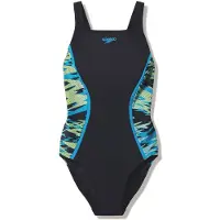 Speedo Hyperboom Splice Muscleback Swimsuit Noir 34 Femme