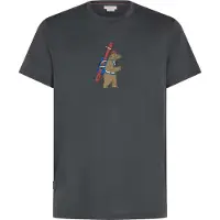 Icebreaker - T-shirt en laine de mérinos à manches courtes - M 150 Tech Lite SS Tee Bear Tour Obsidian en Laine - Taille M - Gris