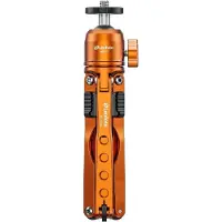 Leofoto MT-03mini table tripod + MBH-20 ballhead (orange) (Métal), Trépied, Orange
