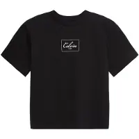 Calvin Klein Jeans T-shirt noir / blanc