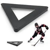 Vevor Passeur de Hockey Triangulaire Rebondisseur de Palet Multi-angles