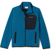 Columbia Fast Trek V Full Zip Fleece Bleu 4-5 Years Garçon
