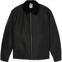 Element - Veste en toile avec col en velours - Parker Canvas Jacket Flint Black pour Homme - Taille L - Noir