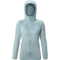 Millet - Polaire stretch - Chamonix Highloft Hoodie W Aquatic - Taille S - Bleu