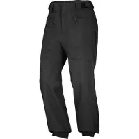 Salomon - Pantalon de snowboard imperméable - Venom Pant Deep Black pour Homme - Taille XL - Noir