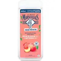 Le Petit Marseillais Gel Douche Extra Doux Pêche Blanche BIO & Nectarine BIO 650 ml Gel Douche