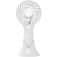 Generique XUE Ventilateur Portatif À Faible Bruit Mini Ventilateur Portatif À Piles Facile À Utiliser Portable Vitesse Du Vent Réglable Refroidissement Voyage Élégant