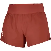 Salomon - Short léger et ultra-respirant - Sense Aero Stow 4" W Burnt Umber - Taille S - Orange