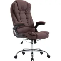 BellaFurn Chaise de bureau XL - Chaise de bureau ergonomique - Confort et soutien maximum | Couleur : marron