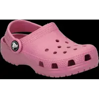 Crocs Sabots enfant Classic Clog T filles - Rose - 19 / 20