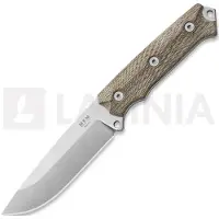 MKM Knives Couteau Base-Camp - Canvas Micarta, vert