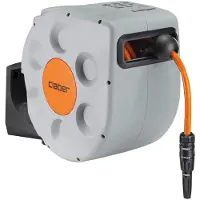 Claber Enrouleur automatique pour tuyau de 20 m avec fonction Slow Rewind