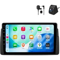 AWESAFE Radio Android 64 Go pour BMW Série 3 E46 1998-2006 Carplay Navigation Commandes au volant Bluetooth RDS WIFI DSP GPS DAB+