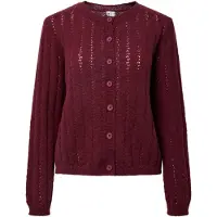 Pieces Cardigan 'PCAda' lie de vin