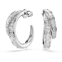 Swarovski Boucles d'oreilles 'Vienna' argent / transparent