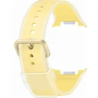 Samsung Original Misty Band pour Galaxy Watch 9 (40/44mm) / Watch 8 (40/44mm) / Classic (46mm) - Taille S/M - Jaune