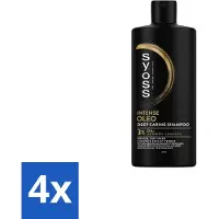 Syoss - Oleo - Shampooing - Styling longue durée - 440 ml - Pack avantage - 4 pièces