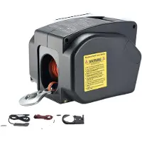 OEM Winches électriques pour bateaux, capacité de charge de 2000 livres, deux modes de fonctionnement, capacité de 2000 livres