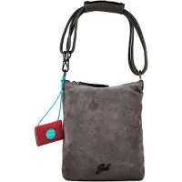 Gabs Cuir sac à épaule bandoulière sac à épaule Beyonce Crossbody Bag Lava gris foncé