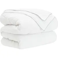 vidaXL Ensemble de Duvet Annuel 2 pc 155 x 200 cm Toutes saisons Blanc