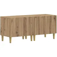 vidaXL Meuble TV en bois imitation chêne artisanal