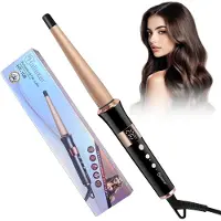 Hatteker Tondeuse Cheveux et Barbe LED 3 Peignes de Fixation USB 8000tr/min
