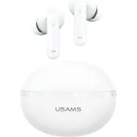 Usams Echo E02 Tws Anc+Enc Casque Bluetooth sans fil Blanc