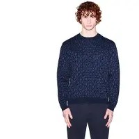 Armani Exchange Xm002441_af22252 Hoodie Bleu L Homme