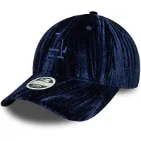 New Era Velour 9twenty Los Angeles Dodgers Cap Noir