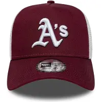 New Era Casquette 'Gorra granate athletics league essential oakath trucker cap 6' merlot