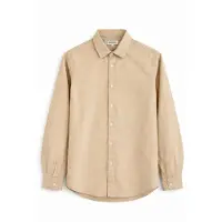 Balmohk 30000374 Heavy Long Sleeve Shirt Beige XL Homme