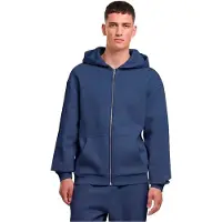 Urban Classics Tb7284 Full Zip Sweatshirt Bleu 2XL Homme