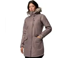 Columbia Suttle Mountain Long Jacket Rose XS Femme