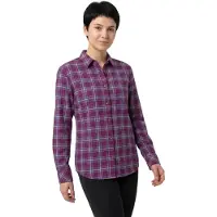 Roxy - Chemise à carreaux - Let It Go Check Shirt Blackberry Wine Purple Plaid pour Femme en Coton - Taille XS - Bordeaux