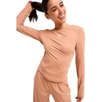 Roxy Rise&vibe Rib Crossed Long Sleeve Top Orange 2XL Femme