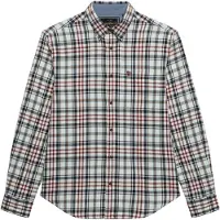 Superdry Homme Chemise Lumberjack en Coton à Manches Longues White Taille: L