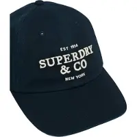 Superdry Femme Casquette Baseball Company Logo Classique Navy Taille: 1Taille
