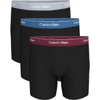 Calvin Klein Underwear Lot de 3 Boxers Icon - Noir, Noir