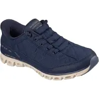 SKECHERS Slippers de sport pour femmes, modèle 736B6563686573F3130343536, couleur bleu, taille 40 EU