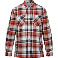 Regatta Thamos Long Sleeve Shirt Orange S Homme