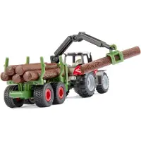 Siku Massey Ferguson mit Forstanhänger