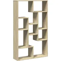 vidaXL Bibliothèque chêne sonoma 72x20x120 cm bois d'ingénierie