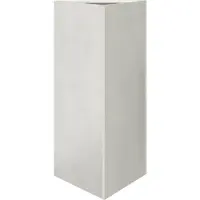 vidaXL Jardinière triangulaire 40x34,5x70 cm acier inoxydable