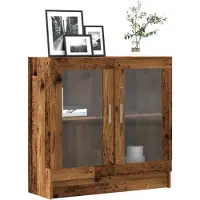 vidaXL Meuble vieux bois 82,5x30,5x80 cm bois d'ingénierie