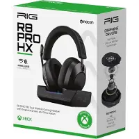 Nacon Rig R8 Pro Hx (Sans fil), Casque gaming, Noir
