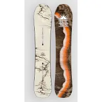 Burton - Snowboard freeride - Cartographer 2027 en Bois - Taille 159 cm - Blanc
