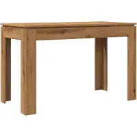 vidaXL Table de salle à manger Chêne Artisan 120x60x76 cm Bois composite