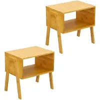 Relaxdays 2x chevets (43 x 29 x 42 cm)